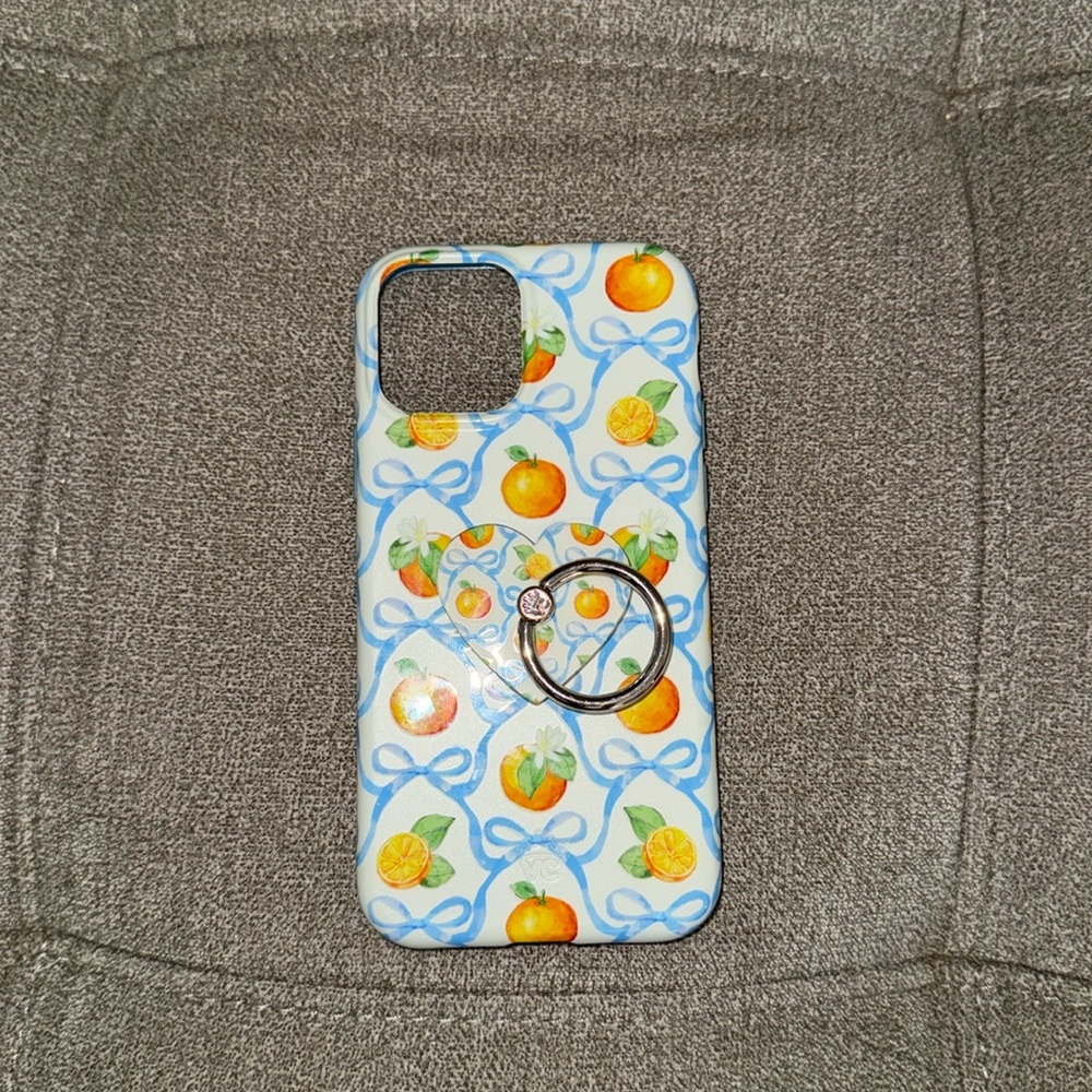 iPhone 12 Pro Velvet Caviar orange 🍊 case